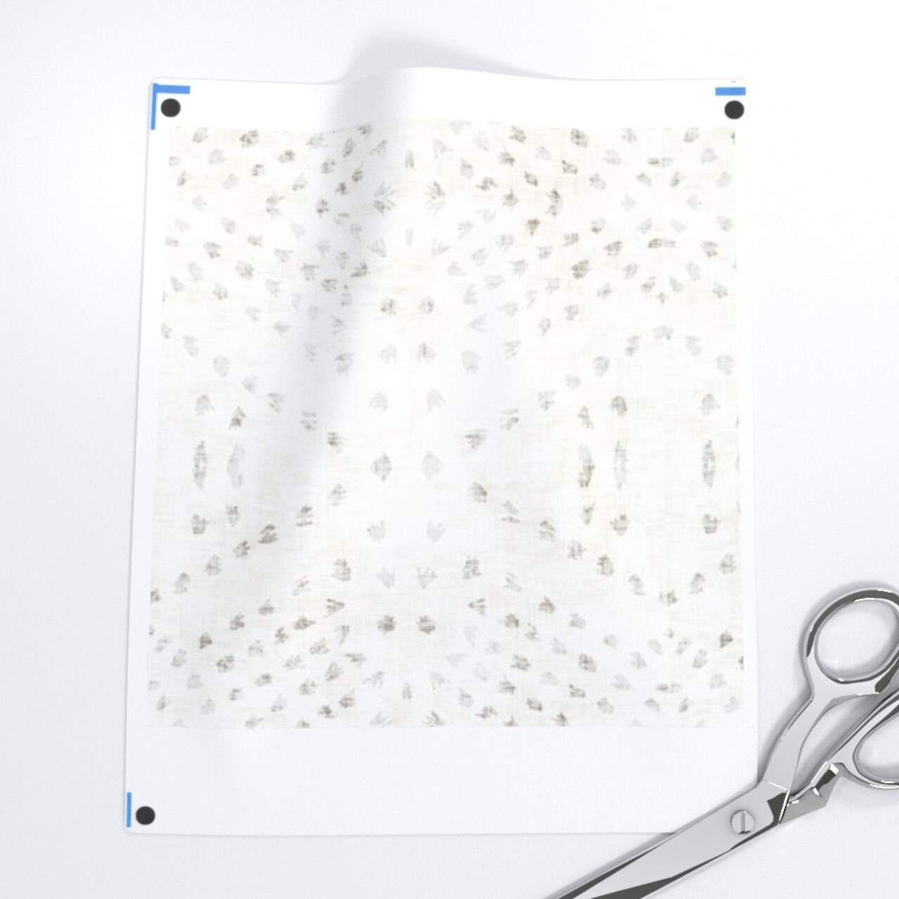 Boho Tribal Geo Neutral White Gray Tile Linen Look Urban Diamond Stripes Zig Zag Polka Dots Dotted Custom Removable Wallpaper by Spoonflower Peel & Stick Wallpaper 2FT Wide